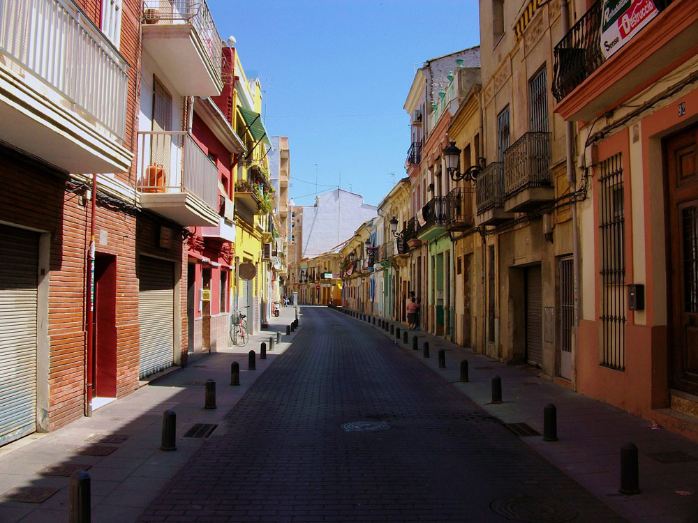 Carrer del Rosari. Cabanyal. Photo