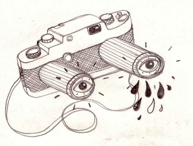 Camera wo-man. Drawing